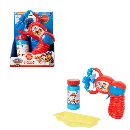PAW PATROL Bubble Flurry (Pistola Sparabolle) In Box (12×16 cm)…x12…x48